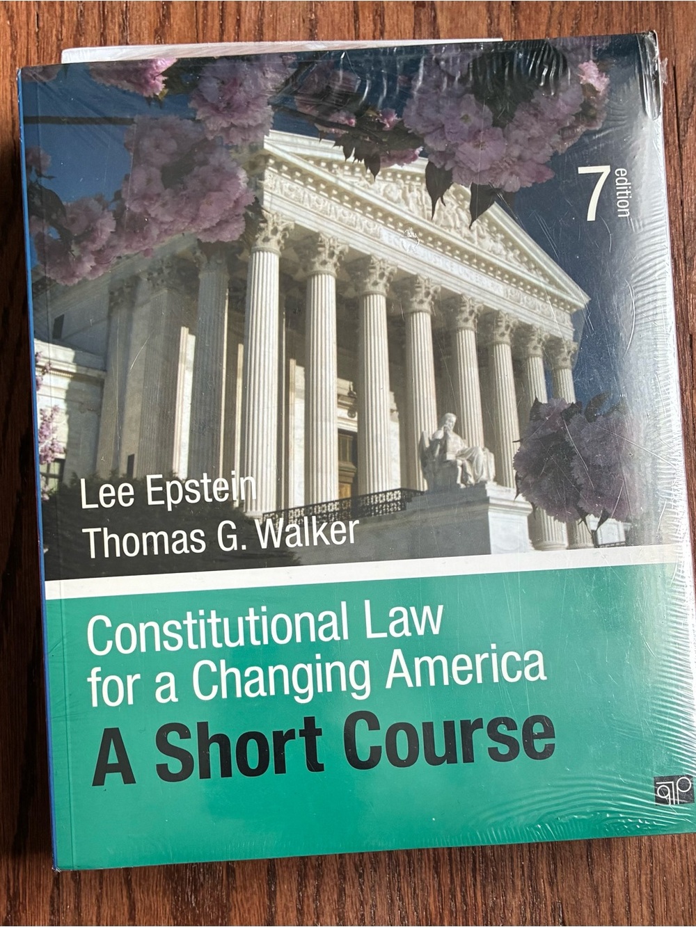 Sage Green & White Coffee Table Book - Constitutional Law Photography Cover